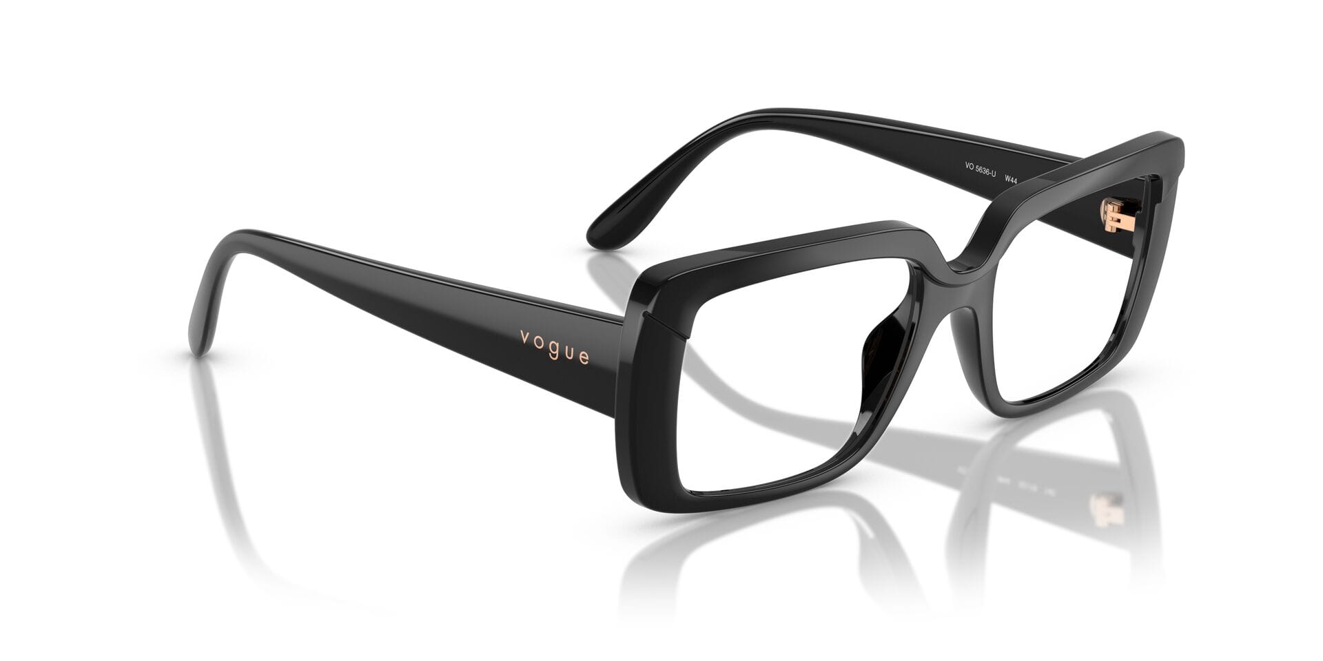 Vogue 0VO5636U Frame Black Female Full Shell Frame — Black frame — view 8