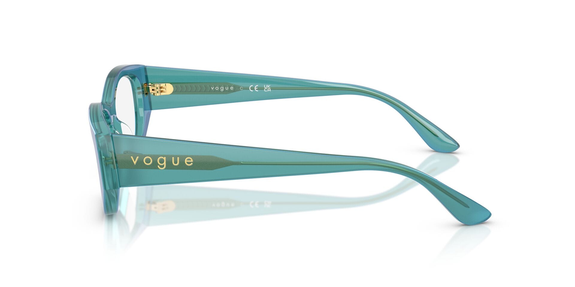 Vogue 0VO5640U Frame Green Female Full Shell Frame — Green frame — view 4