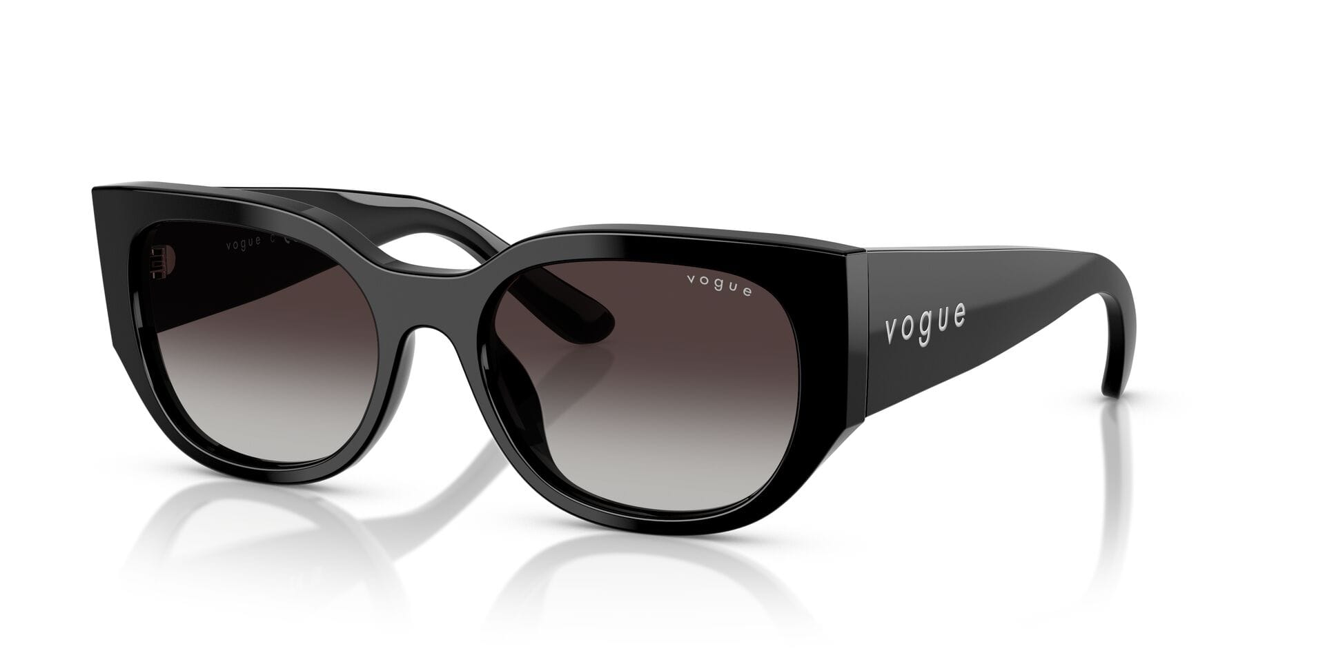 Vogue 0VO5641SU Sunglass Black Female Full Shell — Black frame