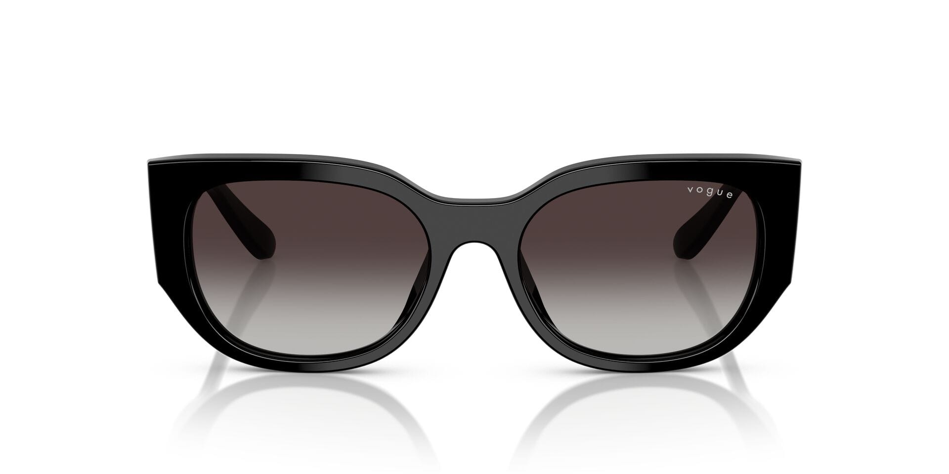 Vogue 0VO5641SU Sunglass Black Female Full Shell Sunglass — Black frame — view 3