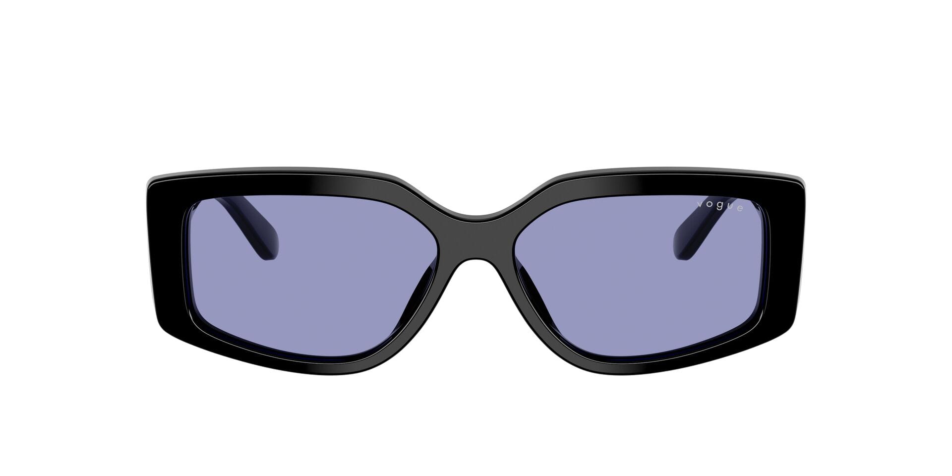Vogue 0VO5642SU Sunglass Black Female Full Shell Sunglass — Black frame — alternate view