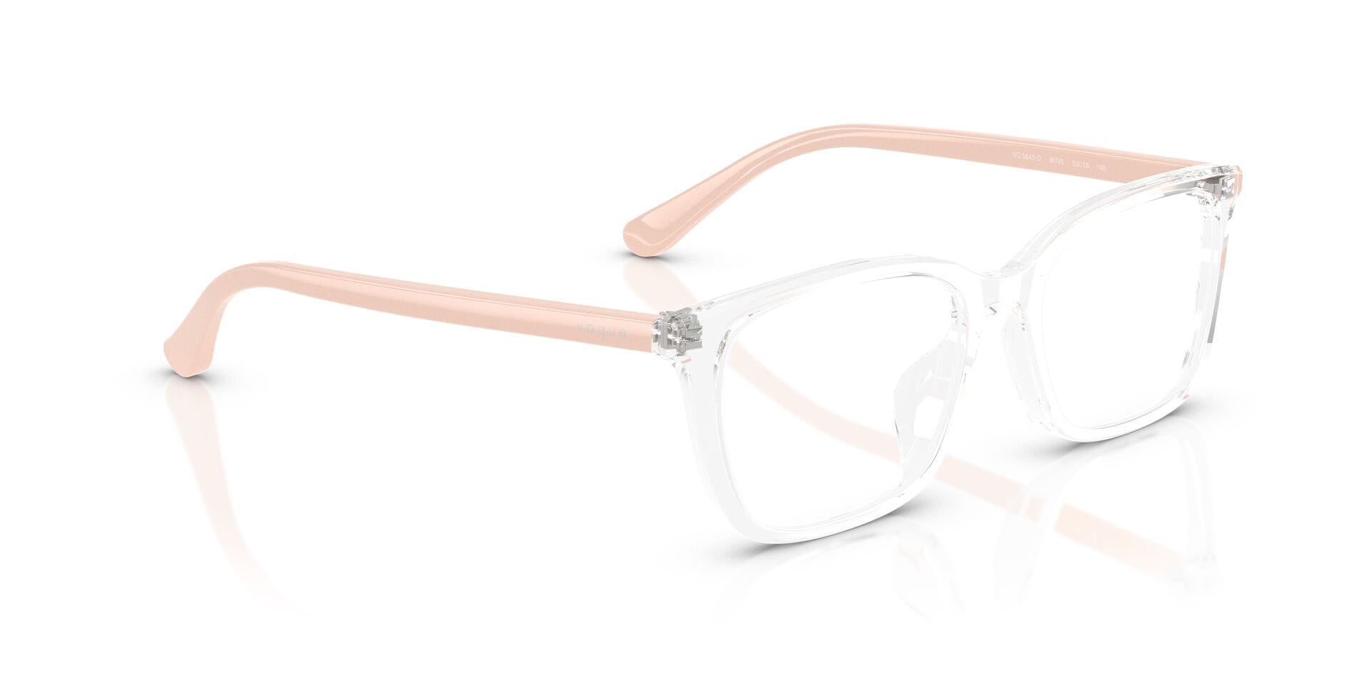 Vogue 0VO5643D Frame Transparent Female Full Shell Frame — Transparent frame — view 8