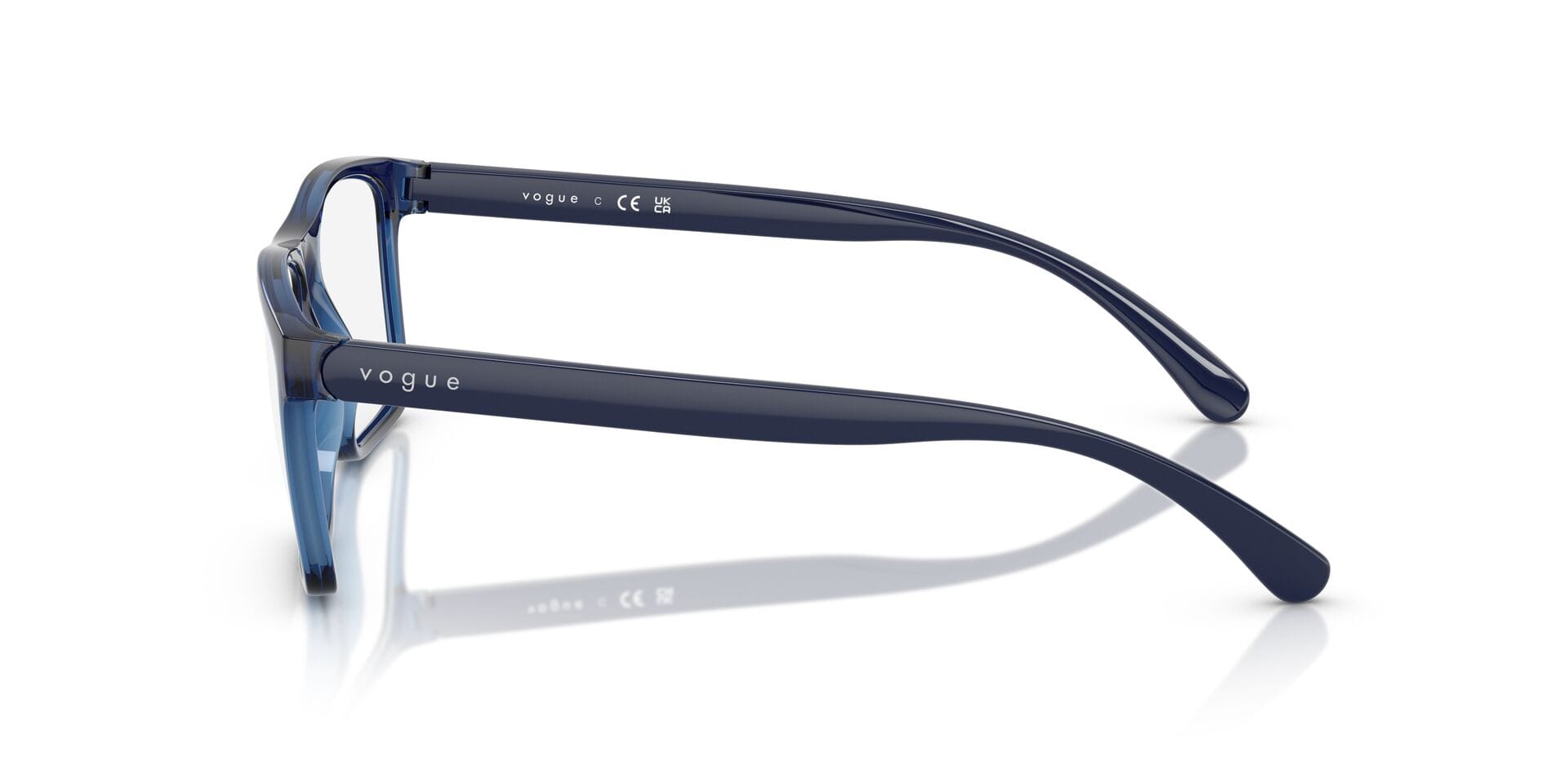 Vogue 0VO5645I Frame Blue Male Full Shell Frame — Blue frame — view 5