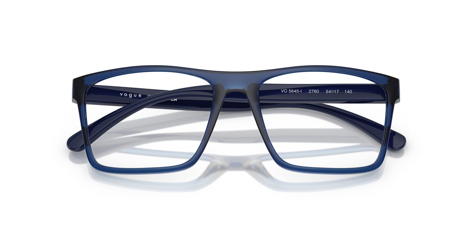 Vogue 0VO5645I Frame Blue Male Full Shell Frame — Blue frame — view 7