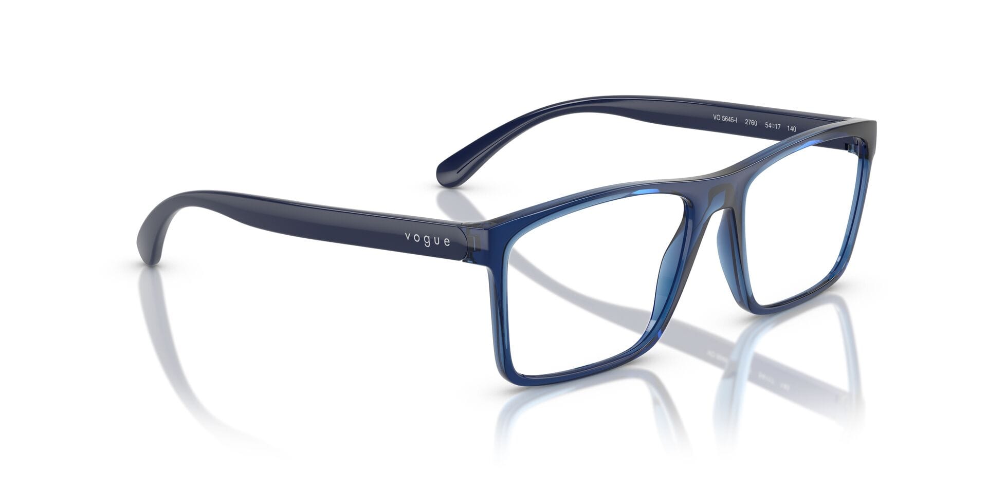 Vogue 0VO5645I Frame Blue Male Full Shell Frame — Blue frame — view 8