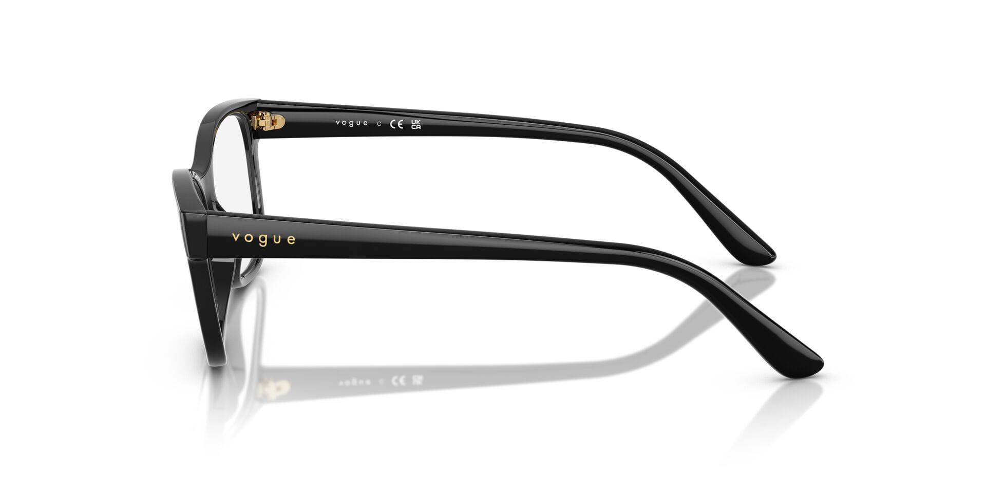 Vogue 0VO5646I Frame Black Female Full Shell Frame — Black frame — view 4