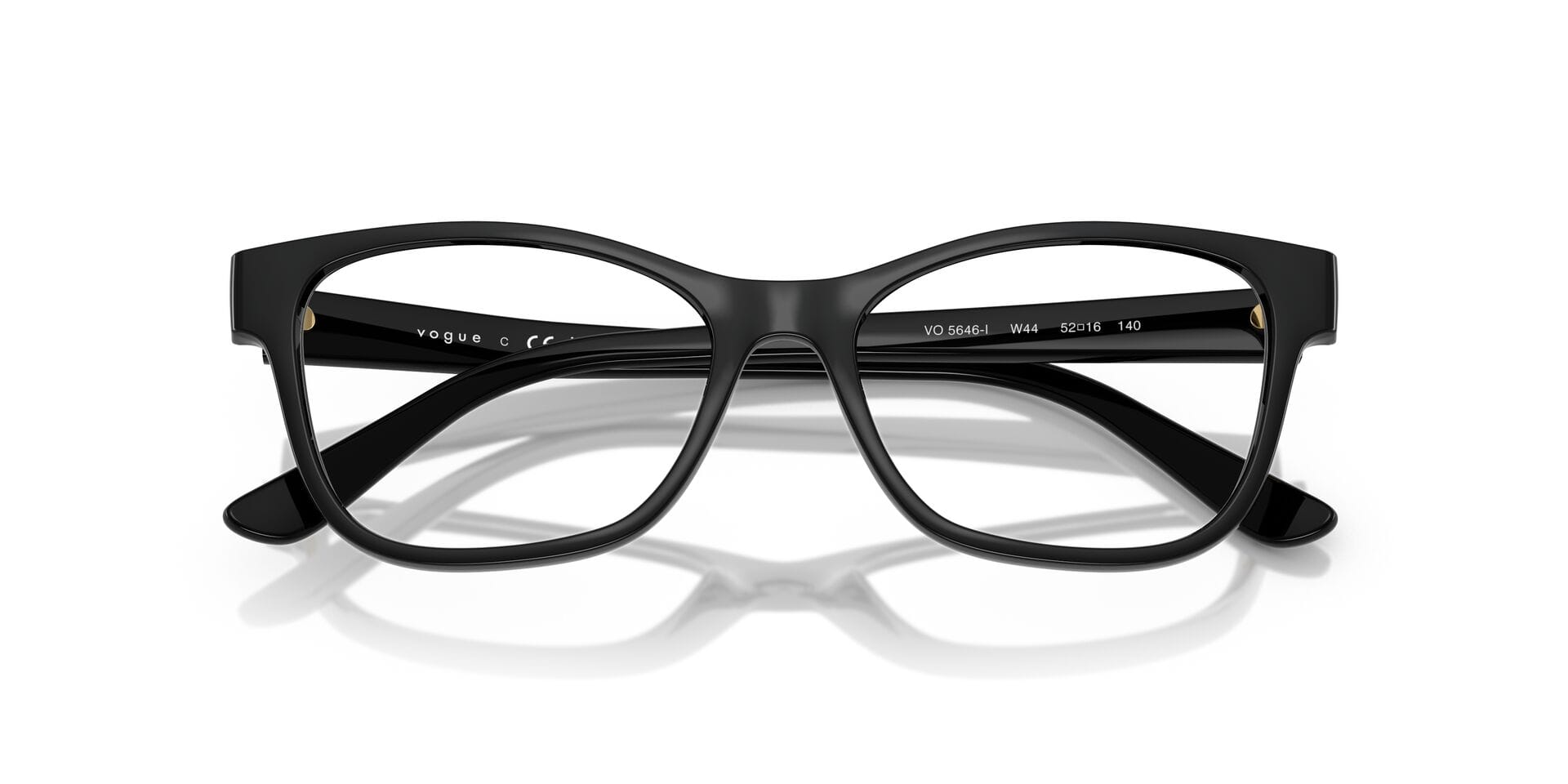 Vogue 0VO5646I Frame Black Female Full Shell Frame — Black frame — view 5