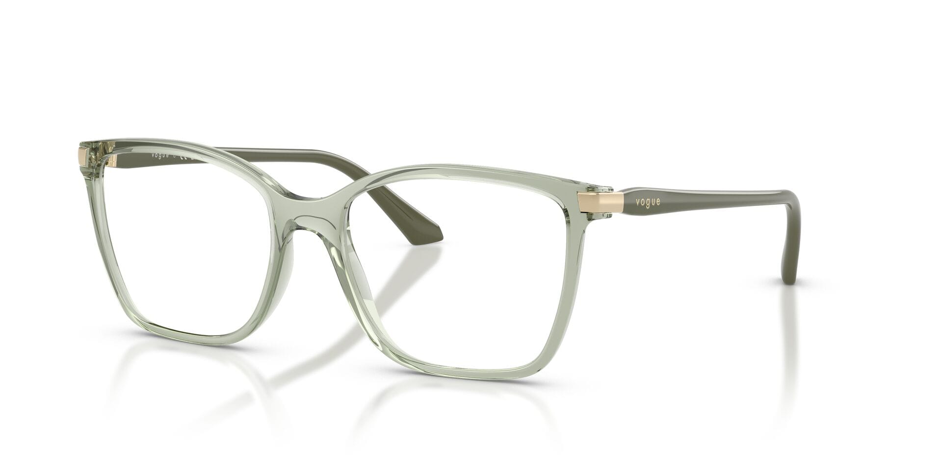 Vogue 0VO5654 Frame Green Female Full Shell Frame — Green frame — view 2