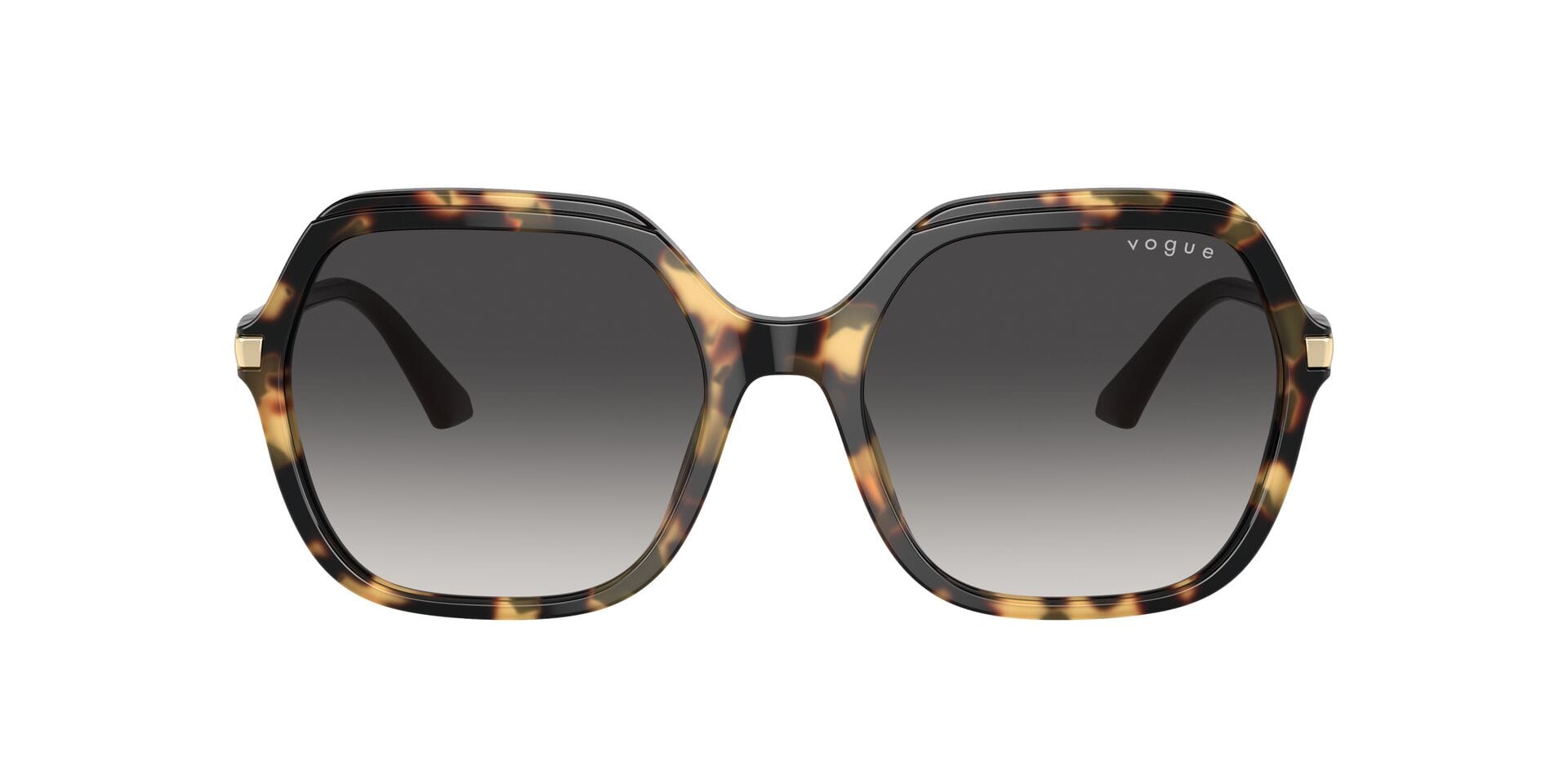 Vogue 0VO5561S Sunglass Tortoise Female Full Shell — Tortoise frame