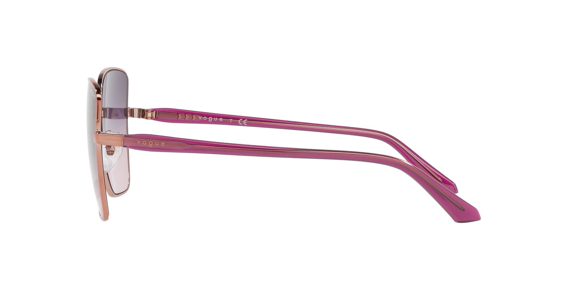 Vogue 0VO4199S Sunglass Pink Female Full Metal Sunglass — Pink frame — view 4
