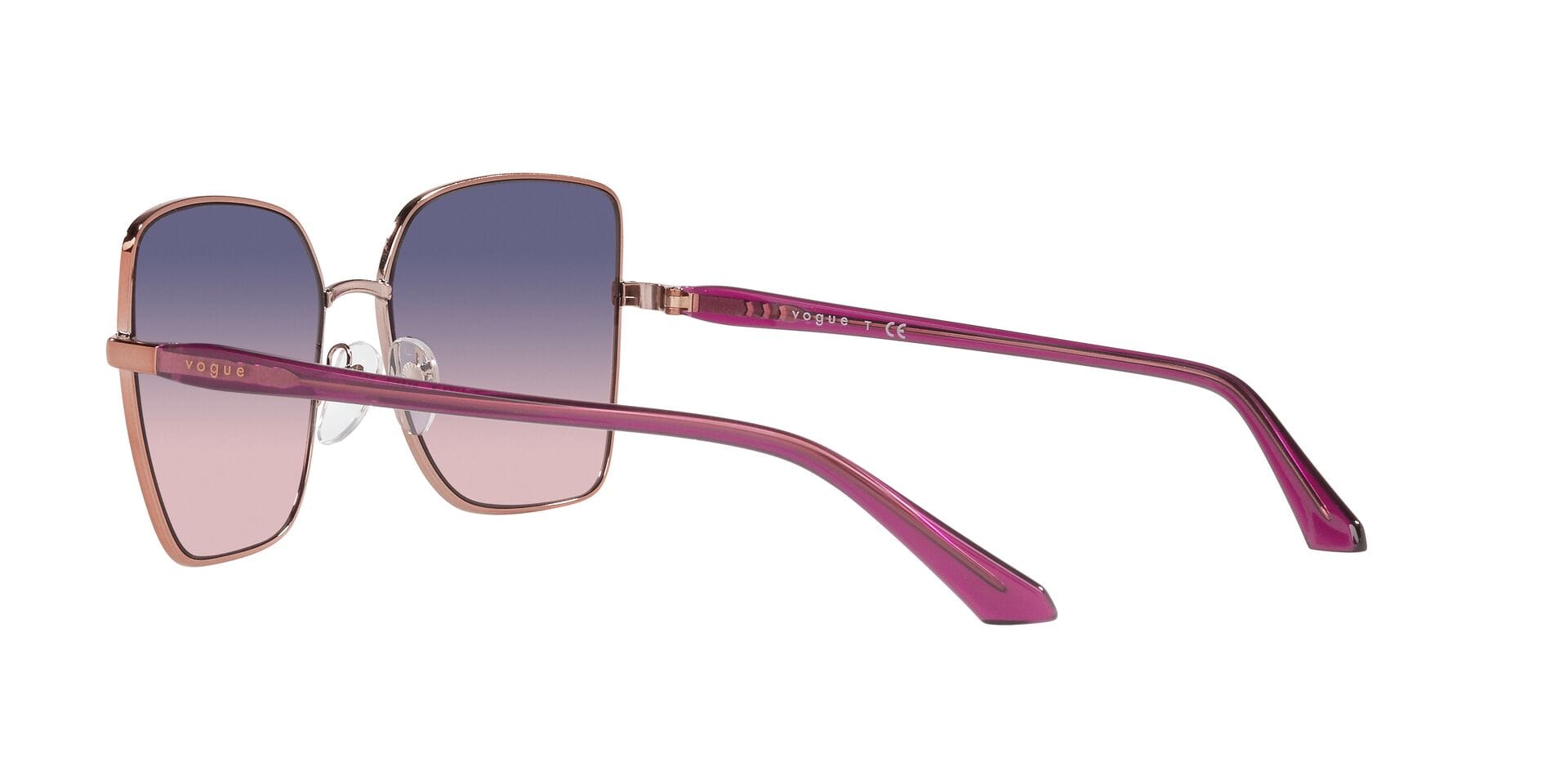 Vogue 0VO4199S Sunglass Pink Female Full Metal Sunglass — Pink frame — view 5