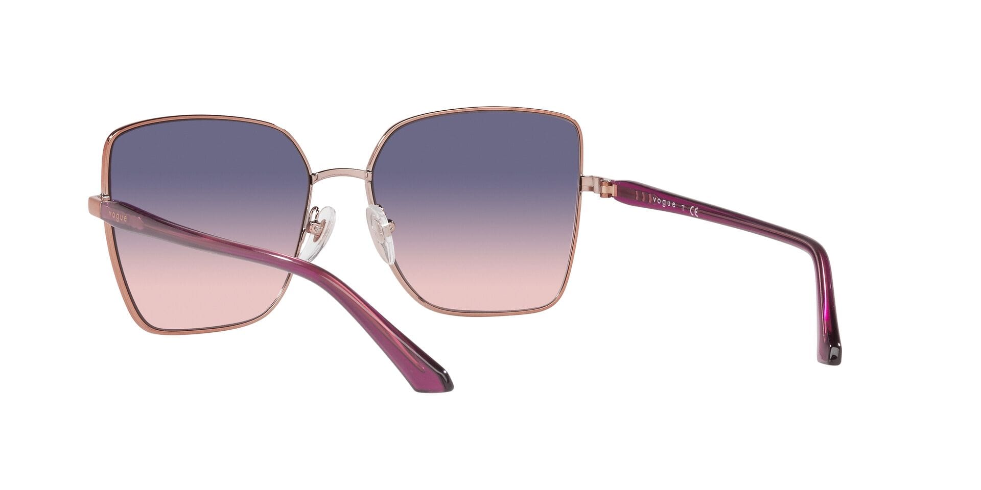 Vogue 0VO4199S Sunglass Pink Female Full Metal Sunglass — Pink frame — view 6