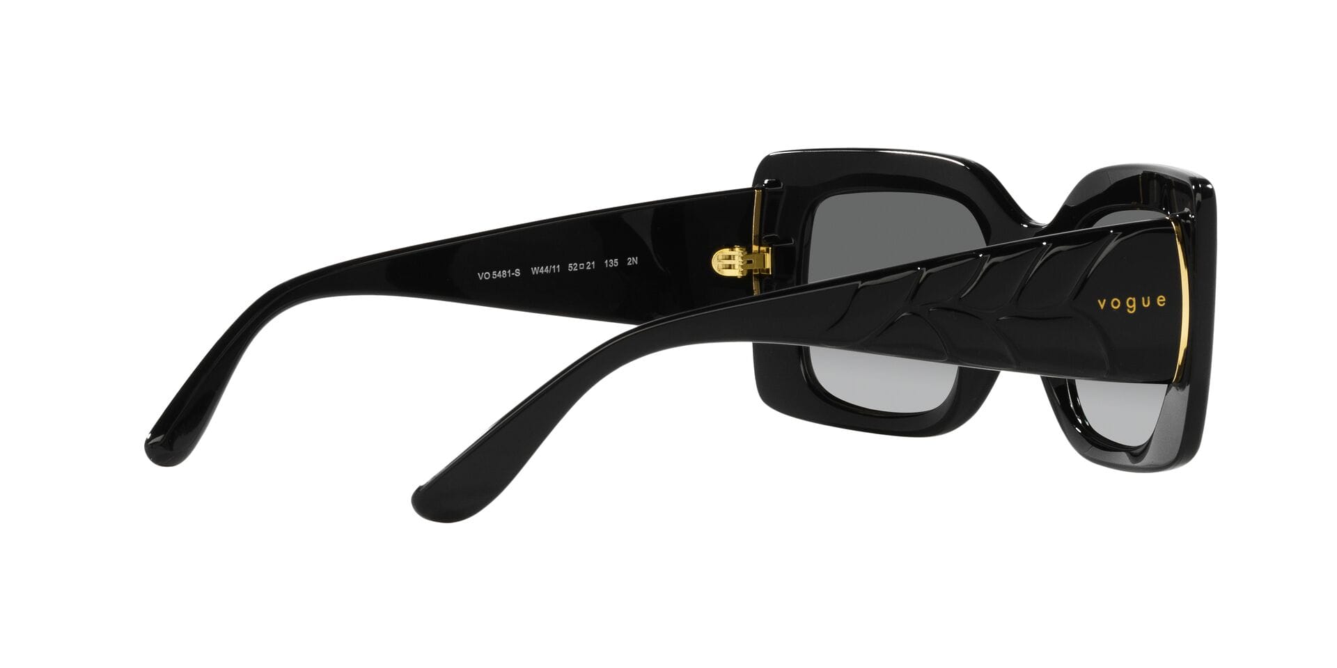 Rayban 0VO5481S Sunglass Black Female Full Shell Sunglass — Black frame — view 9