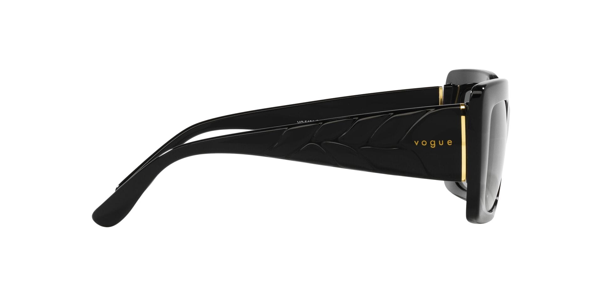 Rayban 0VO5481S Sunglass Black Female Full Shell Sunglass — Black frame — view 10
