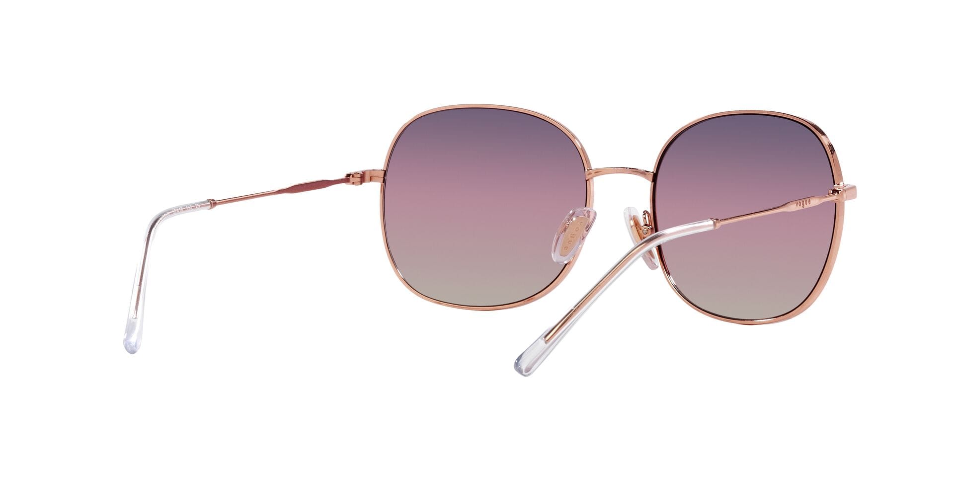 Vogue 0VO4272S Sunglass Rose Gold Female Full Metal Sunglass — Rose Gold frame — view 8