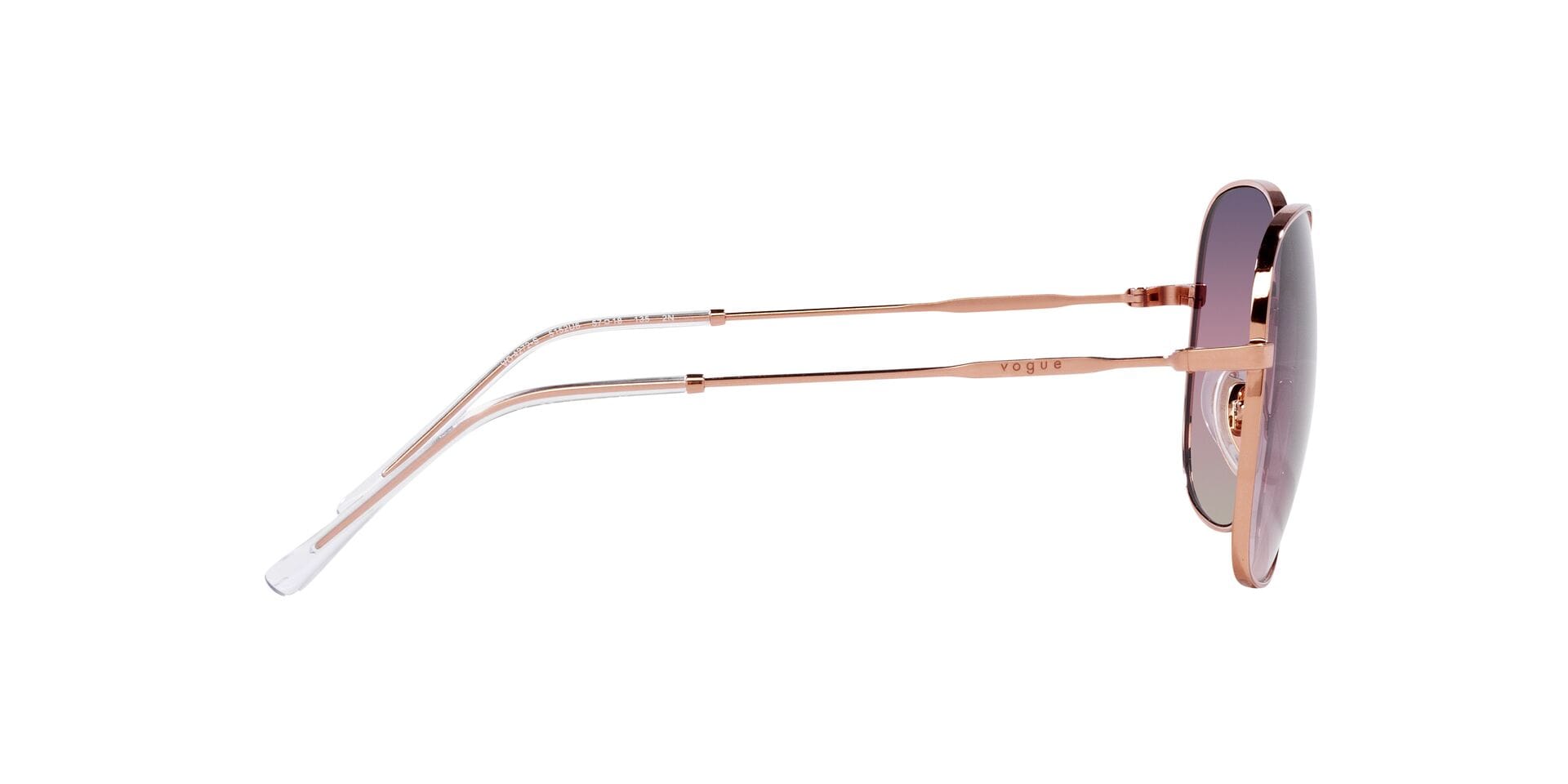 Vogue 0VO4272S Sunglass Rose Gold Female Full Metal Sunglass — Rose Gold frame — view 10
