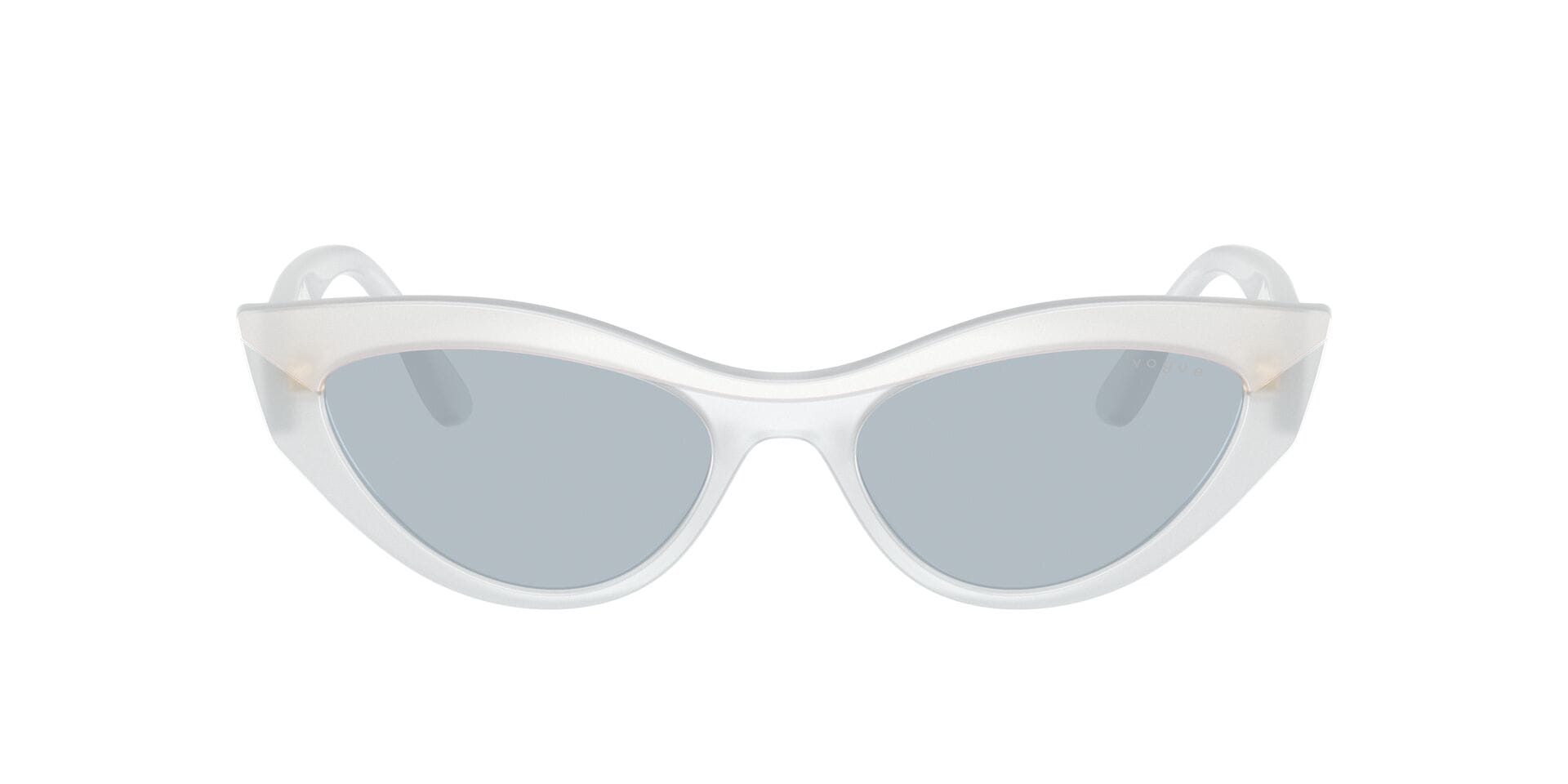 Vogue 0VO5637SU Sunglass White Female Full Shell — White frame