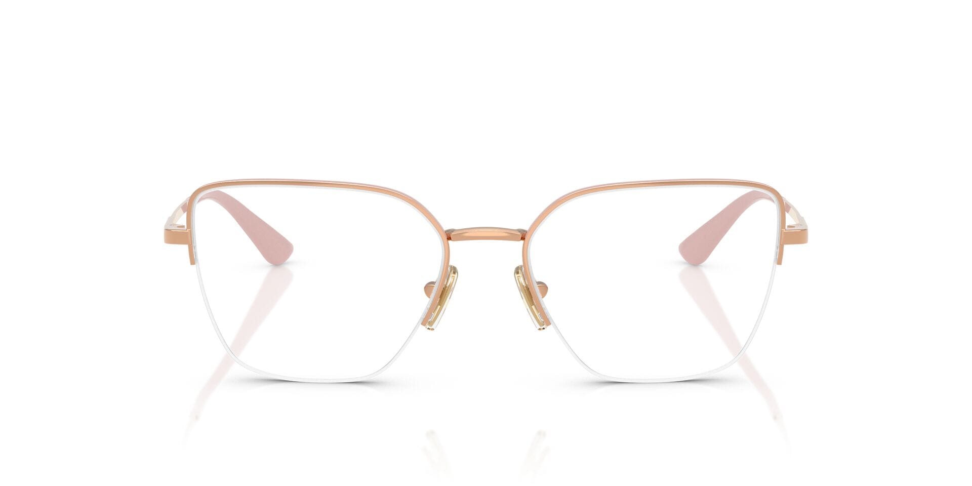 Vogue 0VO4331 Frame Rose Gold Female Supra Metal Frame — Rose Gold frame — view 4