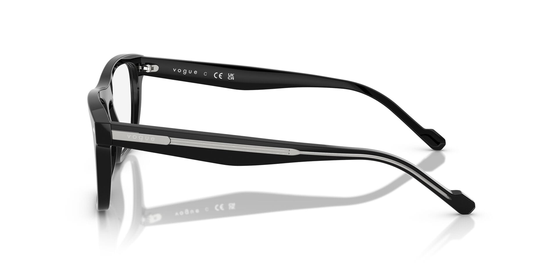 Vogue 0V5619 Frame Black Male Full Shell Frame — Black frame — view 5