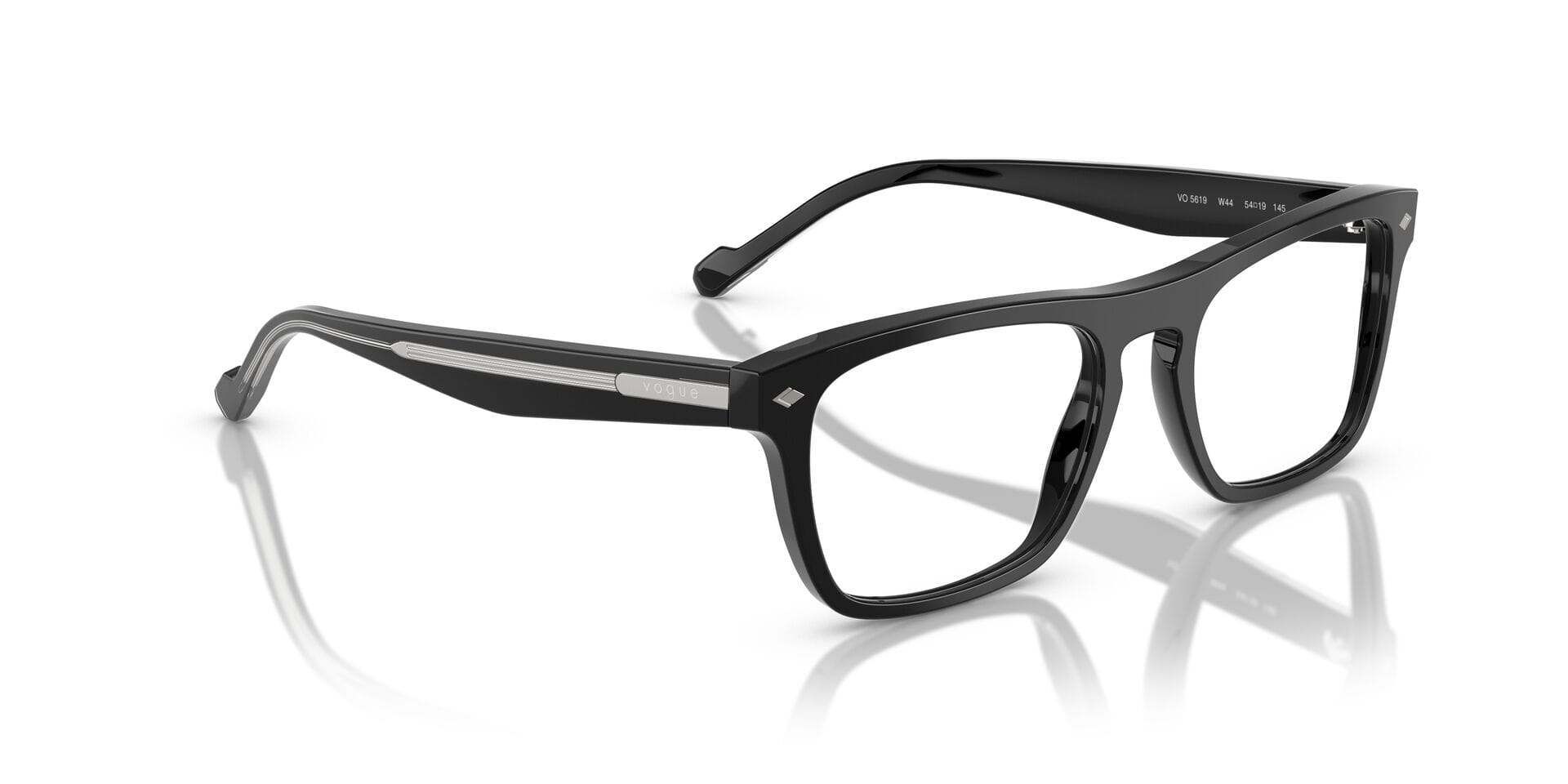 Vogue 0V5619 Frame Black Male Full Shell Frame — Black frame — view 8