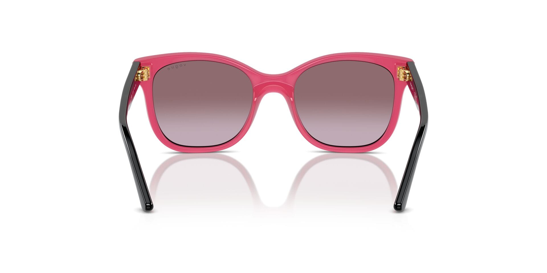 Vogue Junior 0VJ2023 Sunglass Pink Female Full Shell Sunglass — Pink frame — view 2