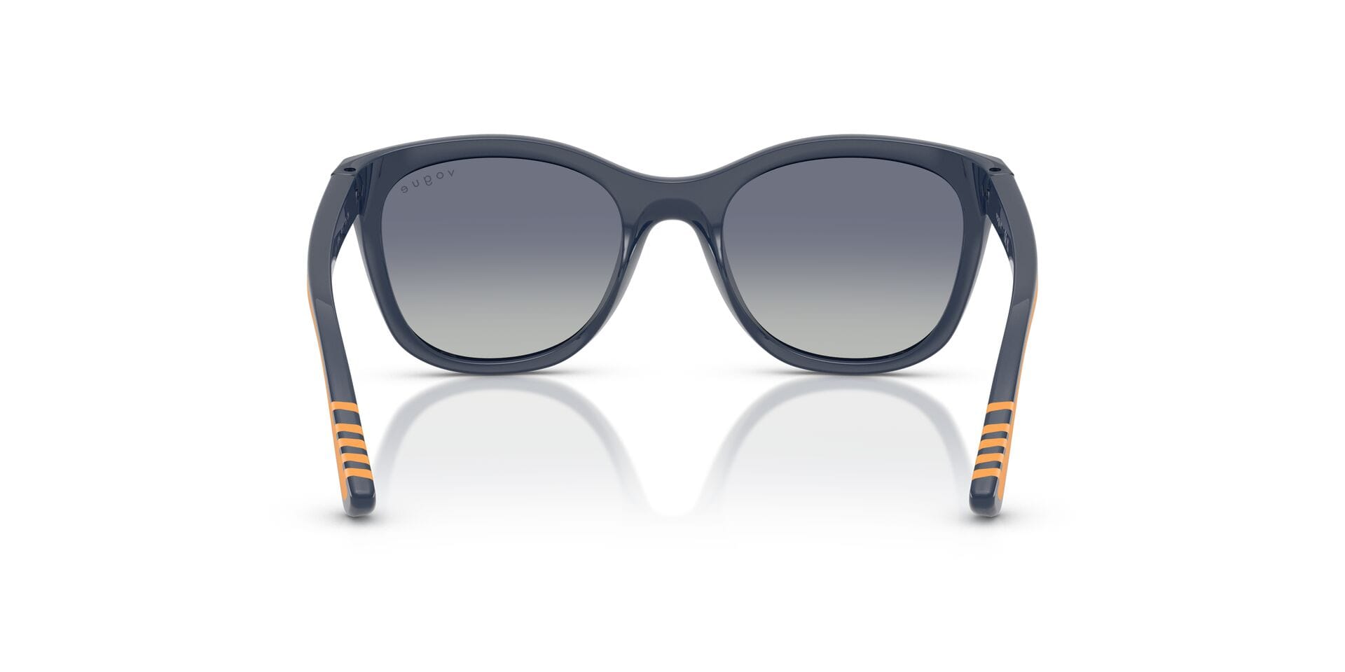 Vogue Junior 0VJ2023 Sunglass Blue Unisex Full Shell Sunglass — Blue frame — view 2