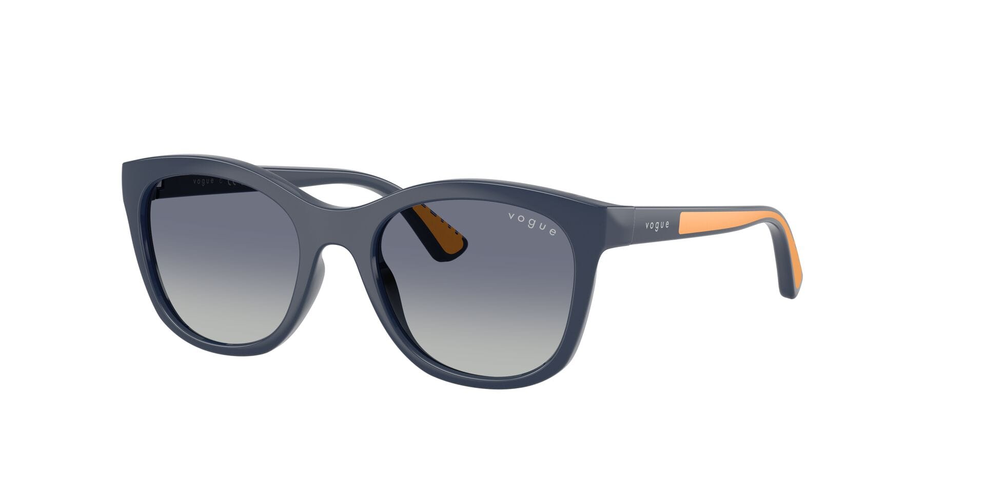 Vogue Junior 0VJ2023 Sunglass Blue Unisex Full Shell Sunglass — Blue frame — view 3