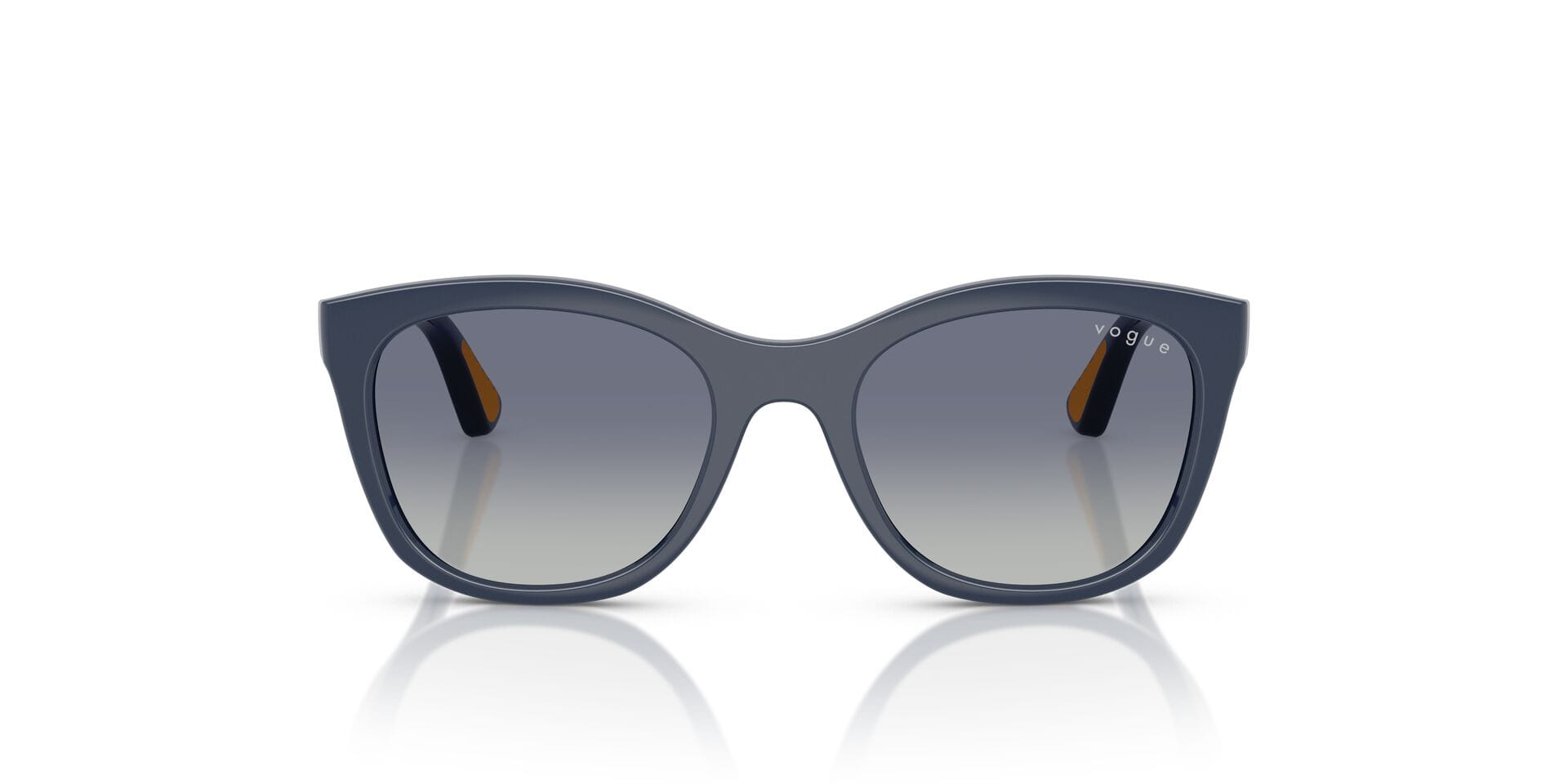 Vogue Junior 0VJ2023 Sunglass Blue Unisex Full Shell Sunglass — Blue frame — view 4