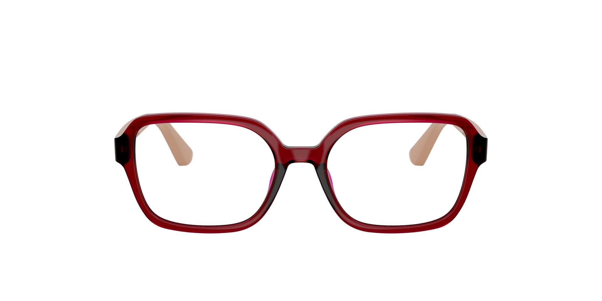 Vogue Junior 0VY2032 Frame Transparent Red Unisex Full Shell — Transparent Red frame