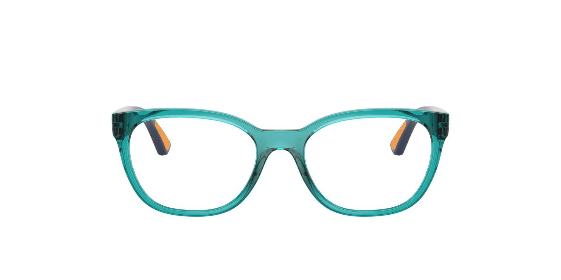 Vogue Junior 0VY2033 Frame Transparent Blue Female Full Shel — Transparent Blue frame
