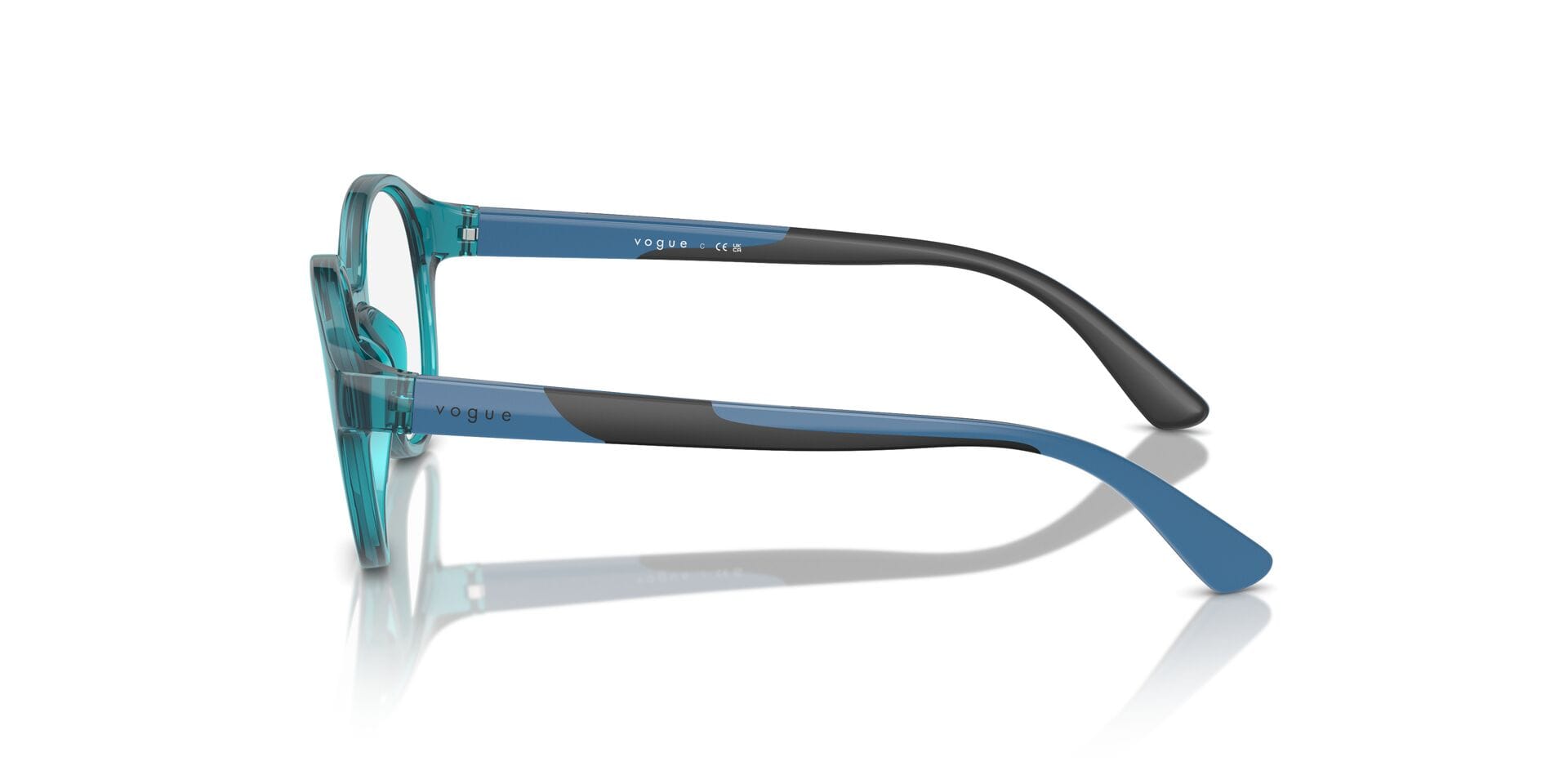 Vogue Junior 0VY2025 Frame Blue Unisex Full Shell Frame — Blue frame — view 5