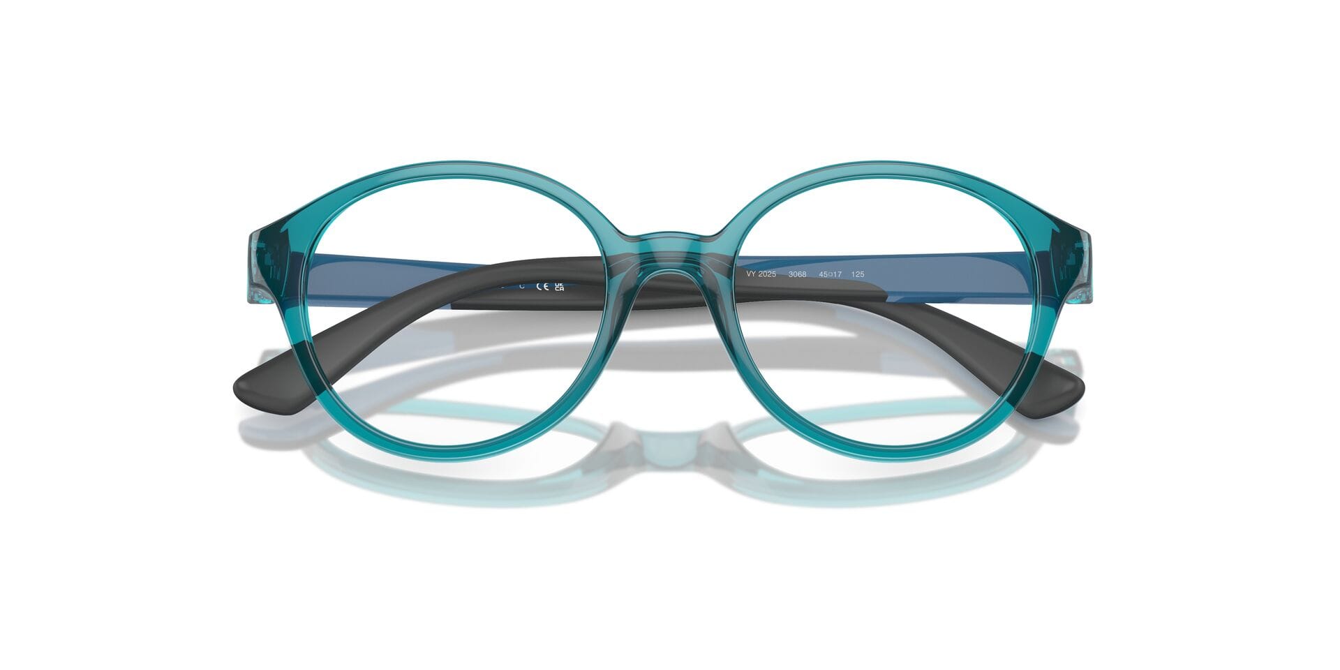 Vogue Junior 0VY2025 Frame Blue Unisex Full Shell Frame — Blue frame — view 7