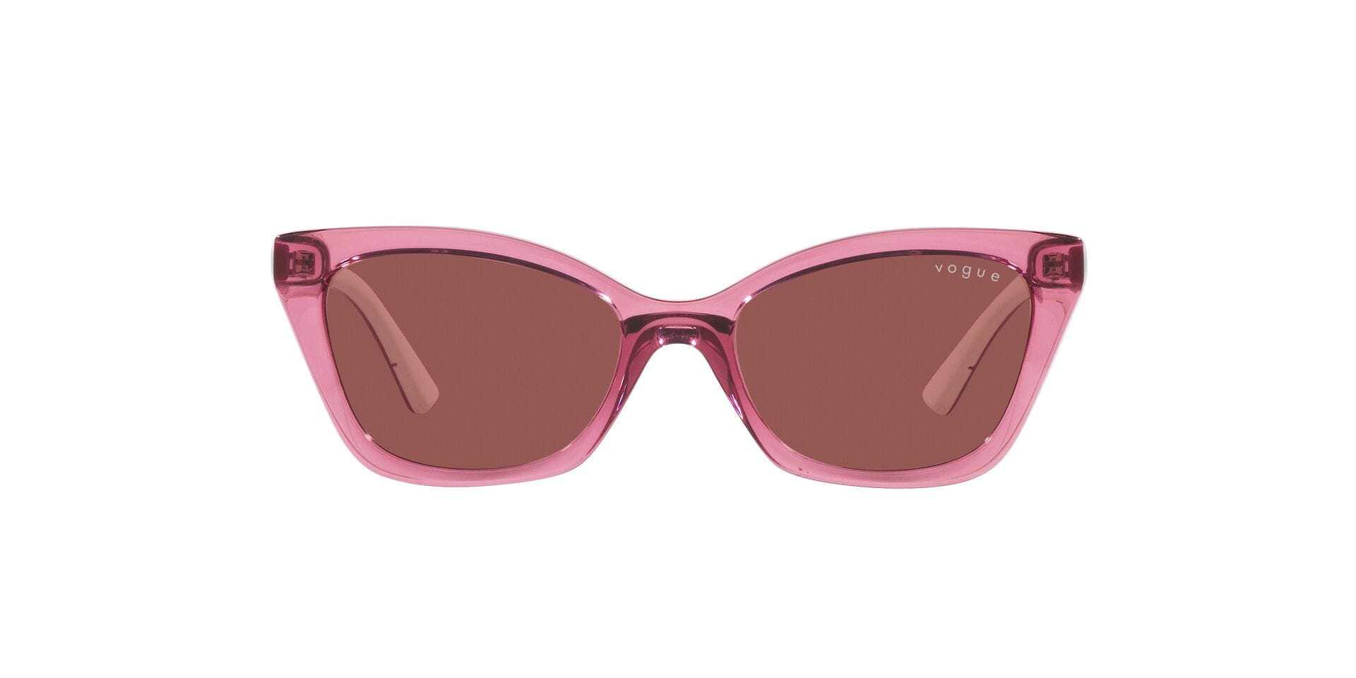 Vogue Junior 0VJ2020 Sunglass Transparent Purple Female Full — Transparent Purple frame