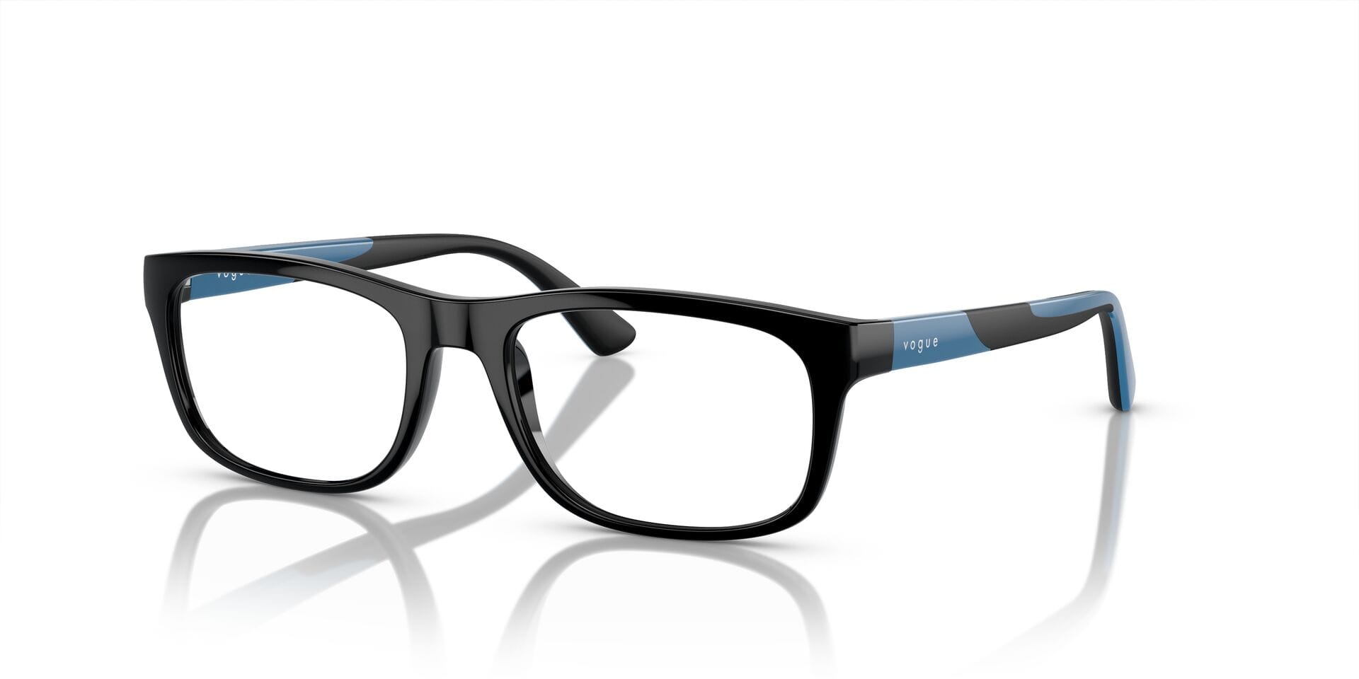 Vogue Junior 0VY2021 Frame Black Unisex Full Shell Frame — Black frame — view 1