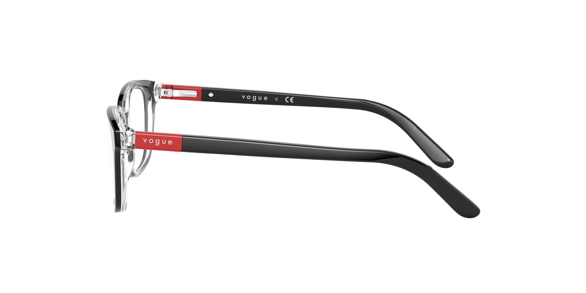 Vogue Junior 0VY2001 Frame Black Unisex Full Shell Frame — Black frame — view 4