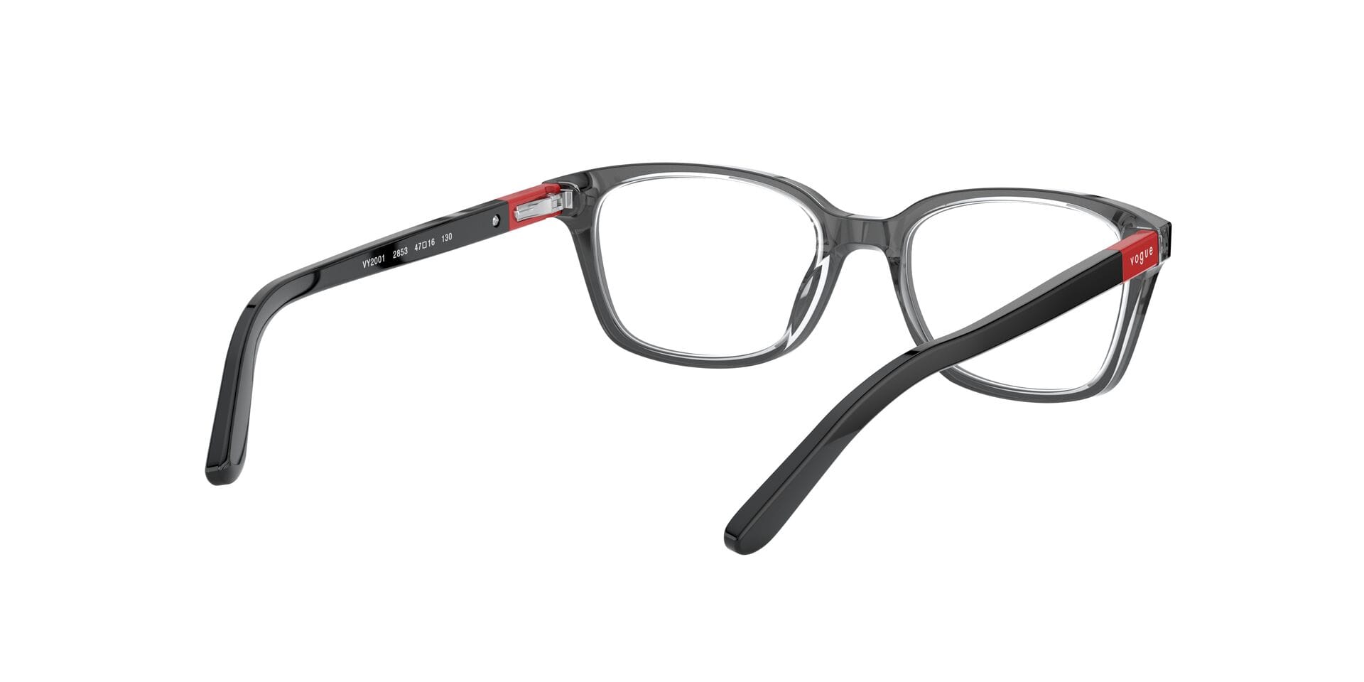 Vogue Junior 0VY2001 Frame Black Unisex Full Shell Frame — Black frame — view 8