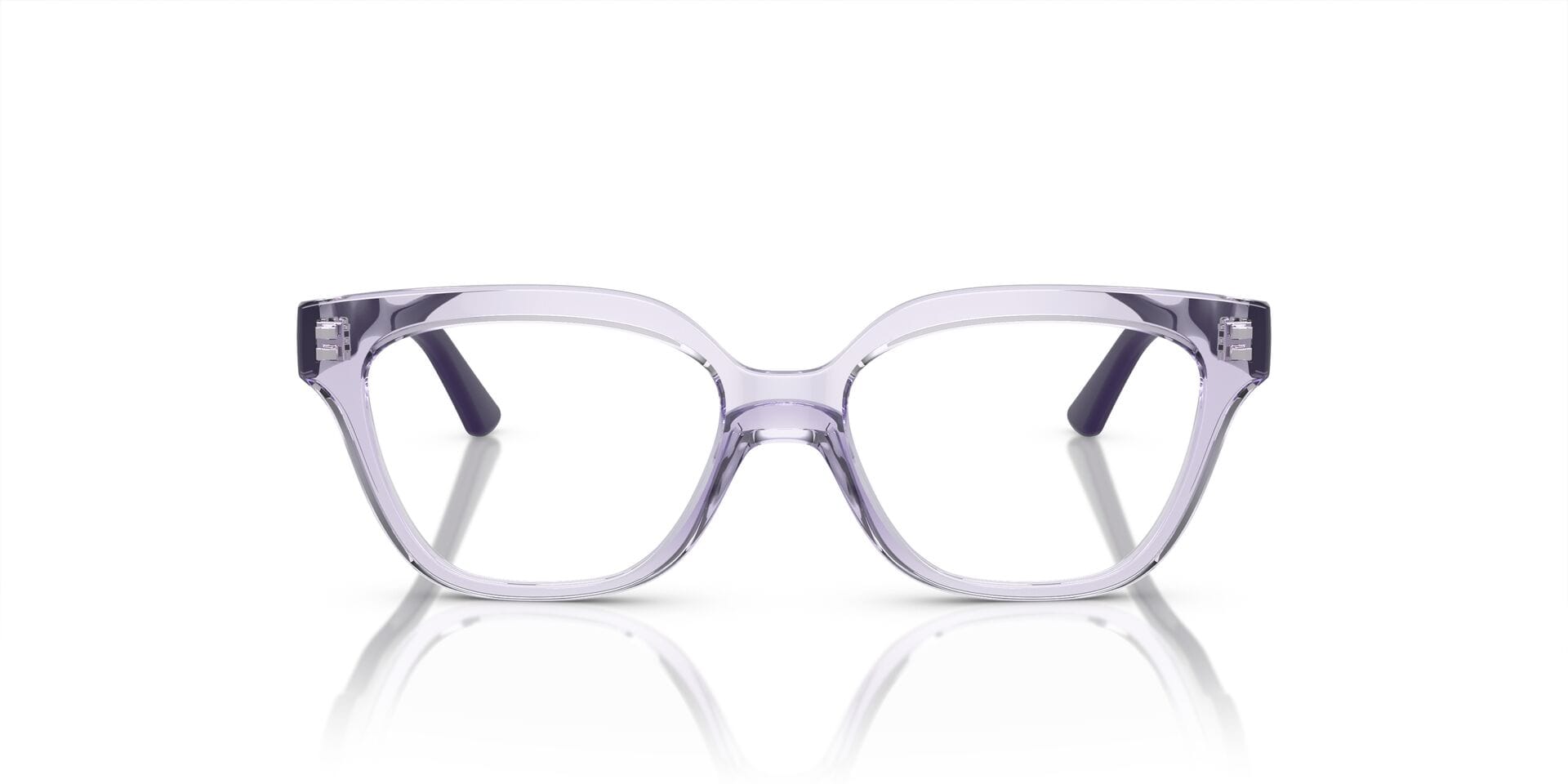 Vogue Junior 0VY2023 Frame Transparent Violet Unisex Full Sh Frame — Transparent Violet frame — view 4
