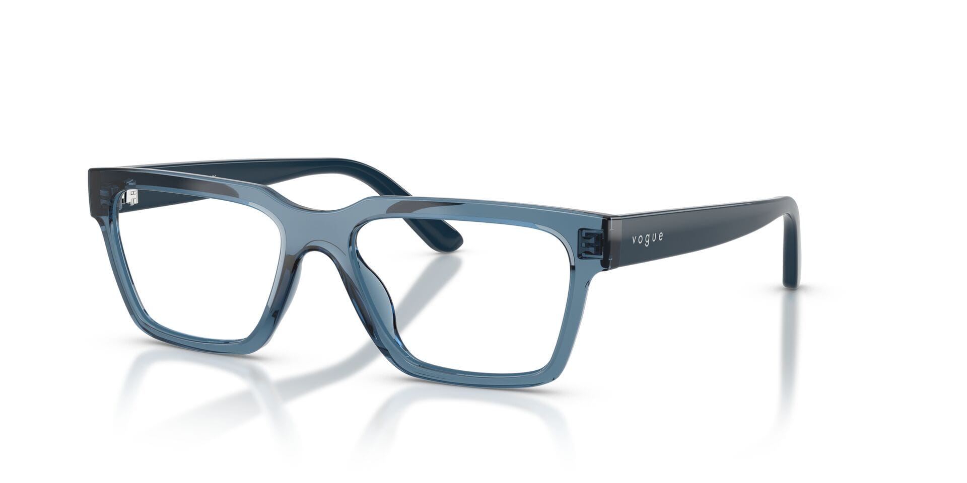 Vogue Junior 0VY2040 Frame Transparent Blue Unisex Full - Frame — Transparent Blue frame — view 1