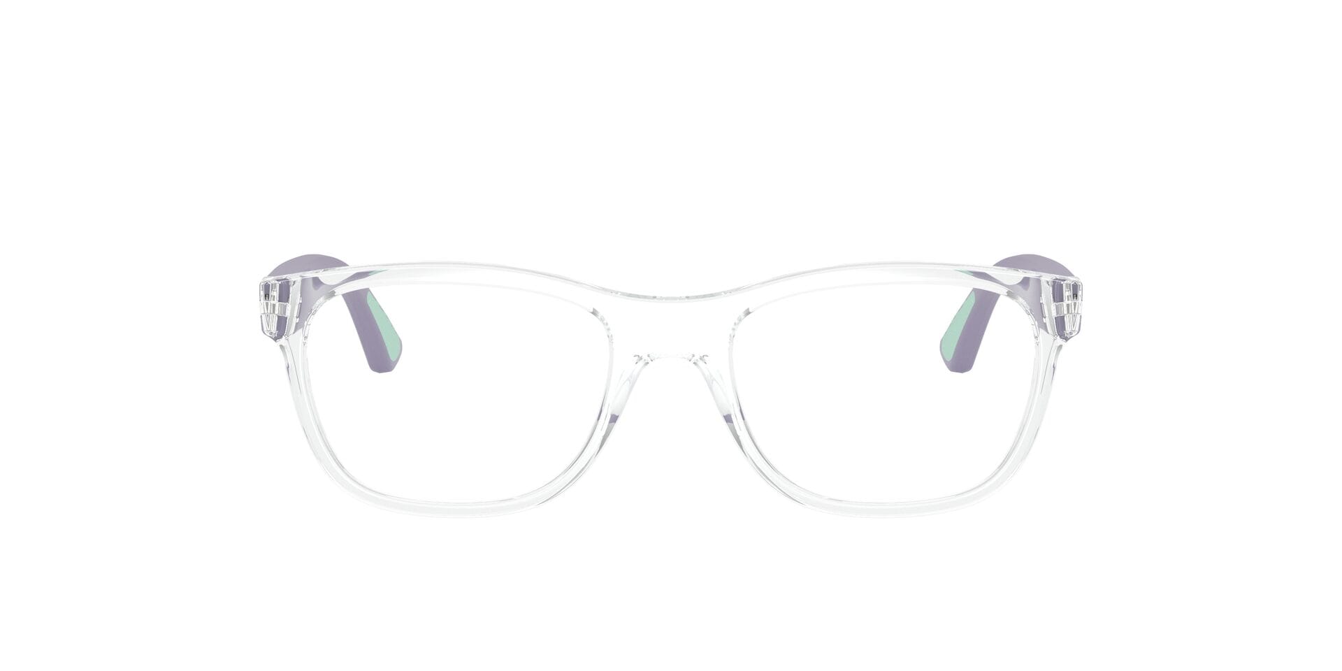 Vogue Junior 0VY2042 Frame Transparent Violet Male Full - Frame — Transparent Violet frame — alternate view