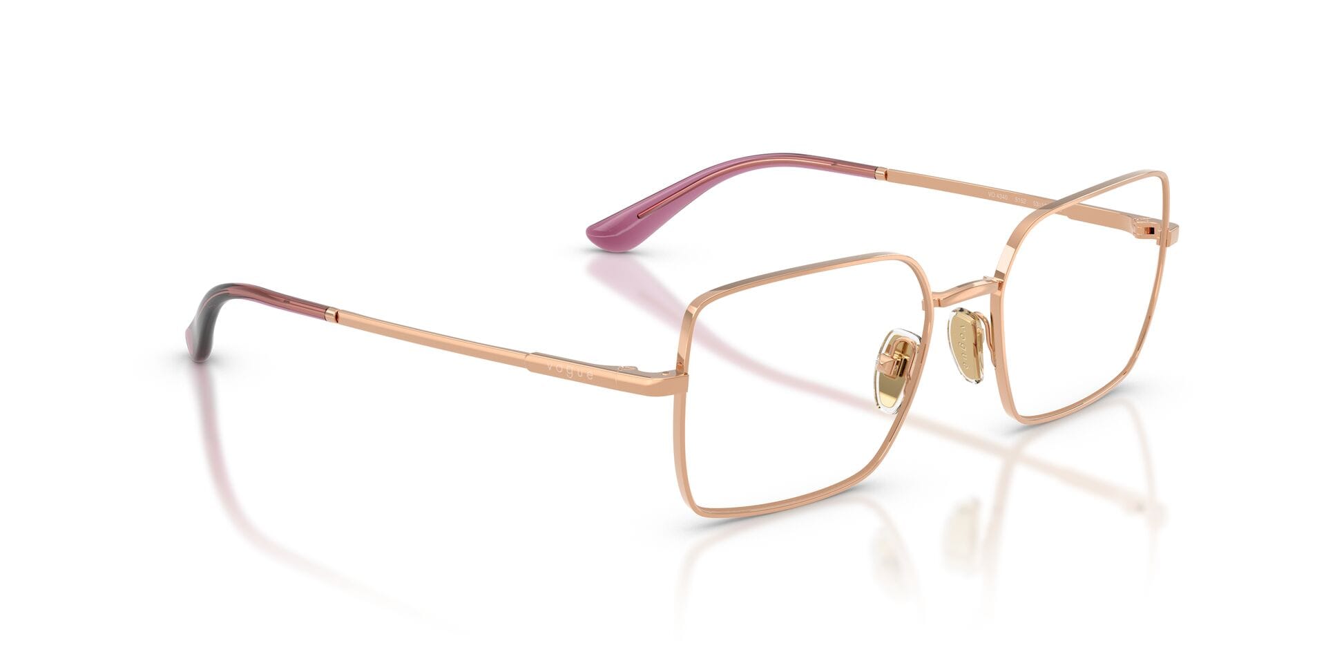 Vogue 0VO4340 Frame Rose Gold Female Full - Frame — view 8