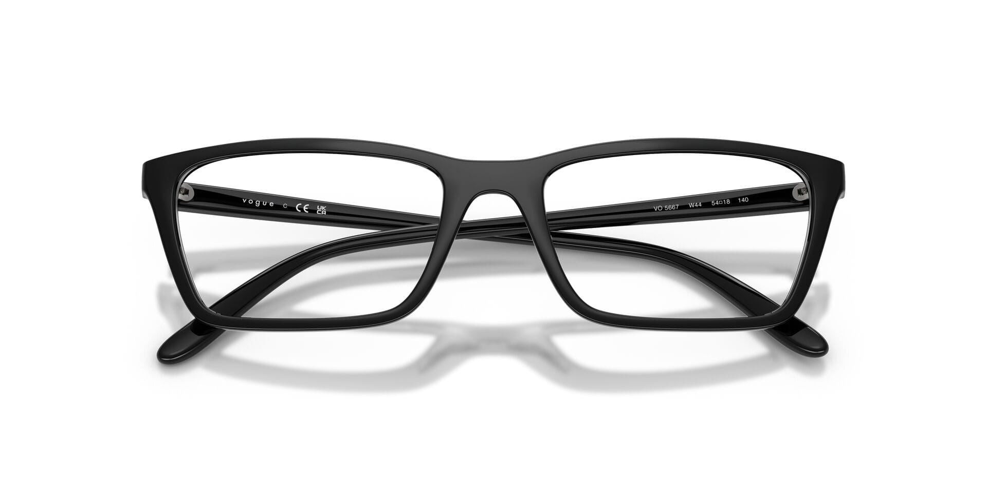 Vogue 0VO5667 Frame Black Female Full - Frame — Black frame — view 7
