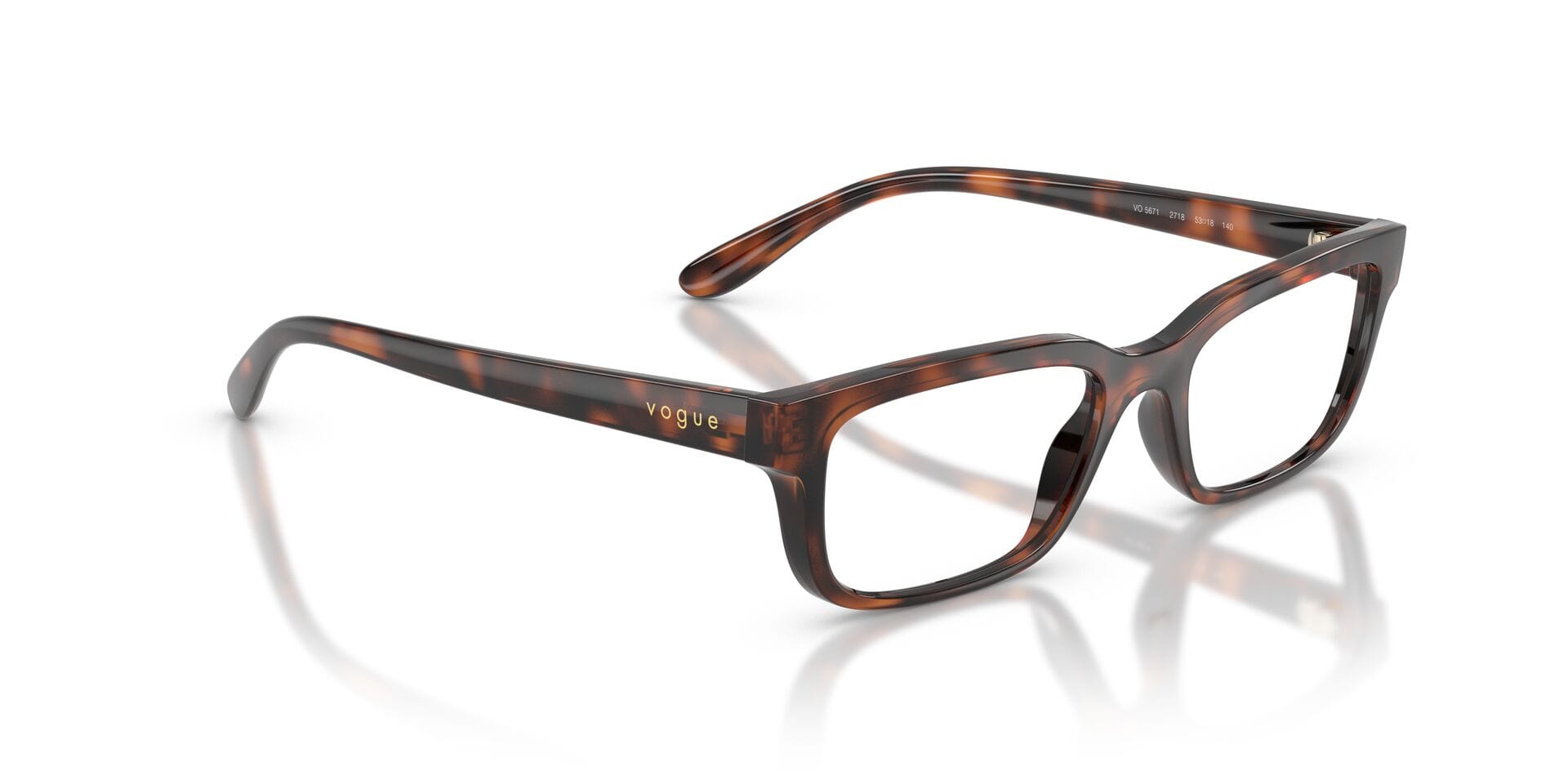 Vogue 0VO5671 Frame Brown Female Full - Frame — Brown frame — view 8