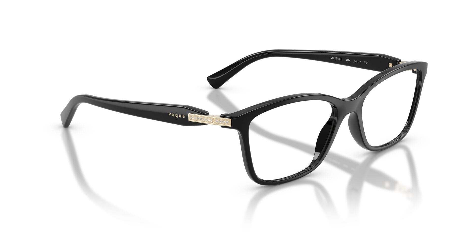 Vogue 0VO5680B Frame Black Female Full - Frame — Black frame — view 8