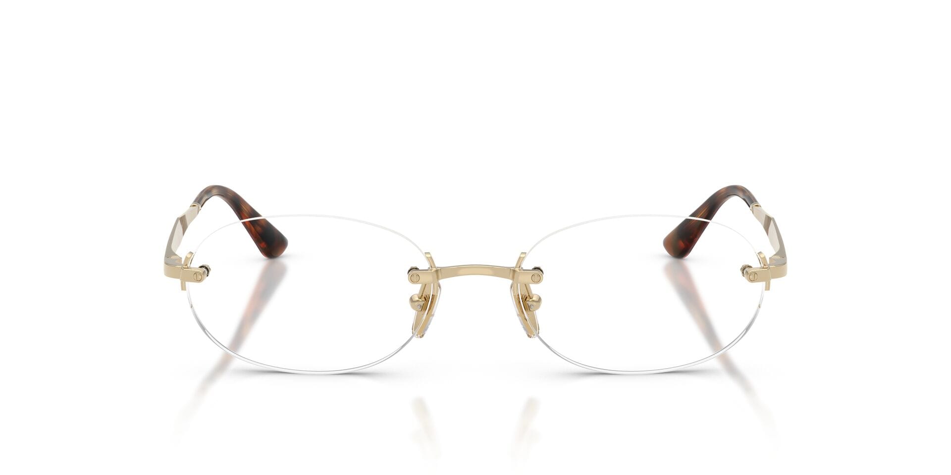 Vogue 0VO4343 Frame Gold Female RimLess Metal Frame — Gold frame — view 4