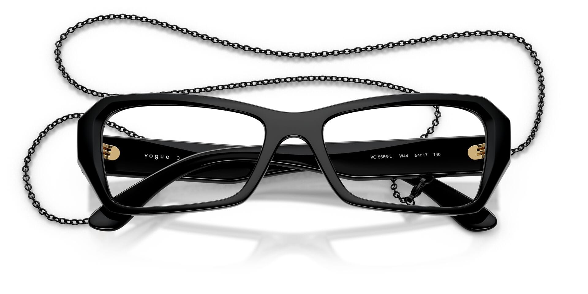 Vogue 0VO5656U Frame Black Female Full Shell Frame — Black frame — view 7