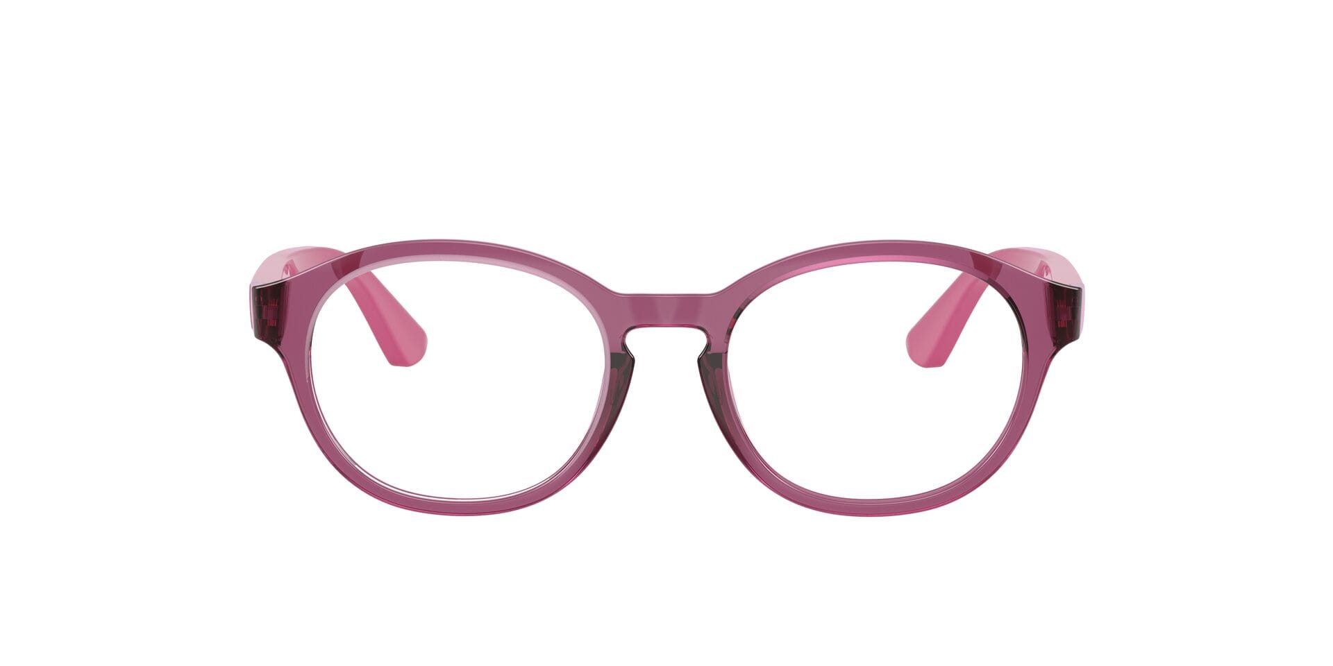 Vogue 0VY2041 Frame Transparent Violet Female Full Shell — Transparent Violet frame