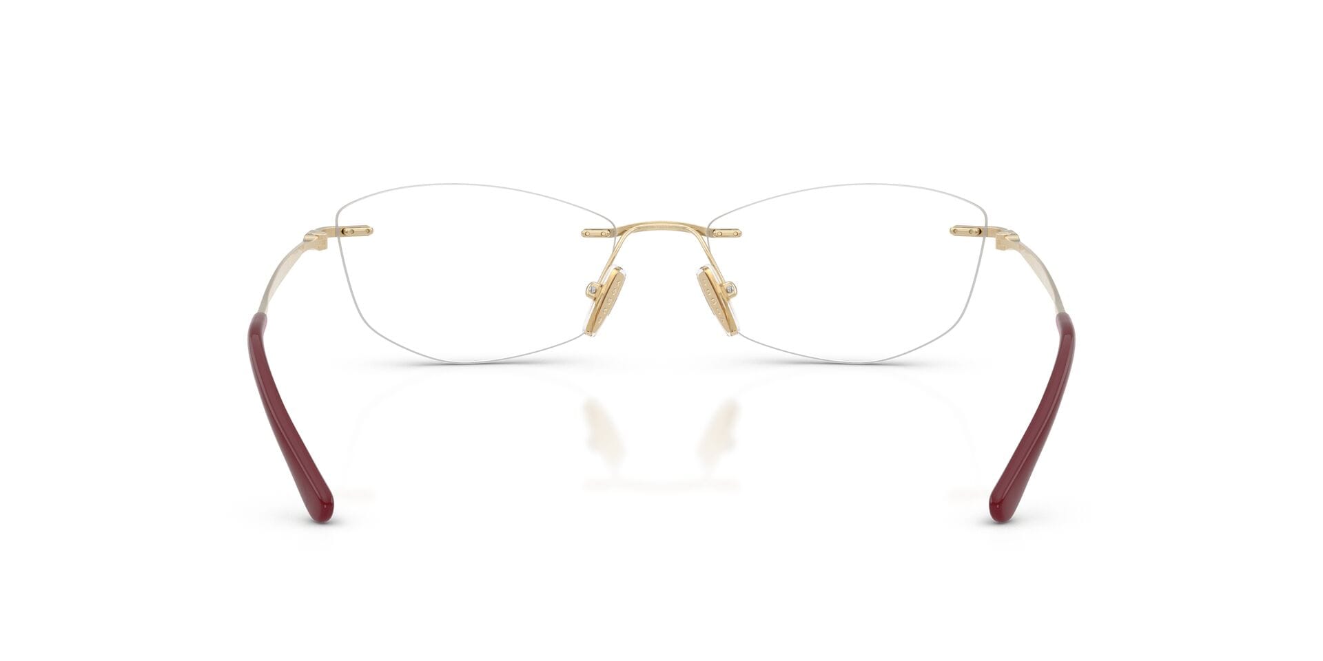 Vogue FR Vogue 0VO4361I Frame Gold Female RimLess Metal Frame — Gold frame — view 6