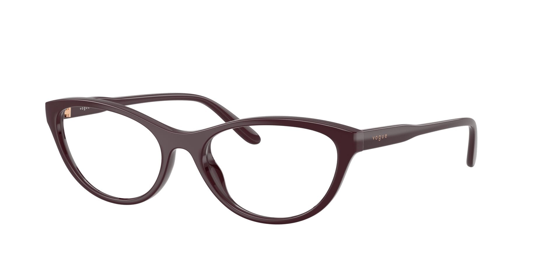 Vogue FR Vogue 0VO5703U Frame Maroon Female Full Shell Frame — Maroon frame — view 3