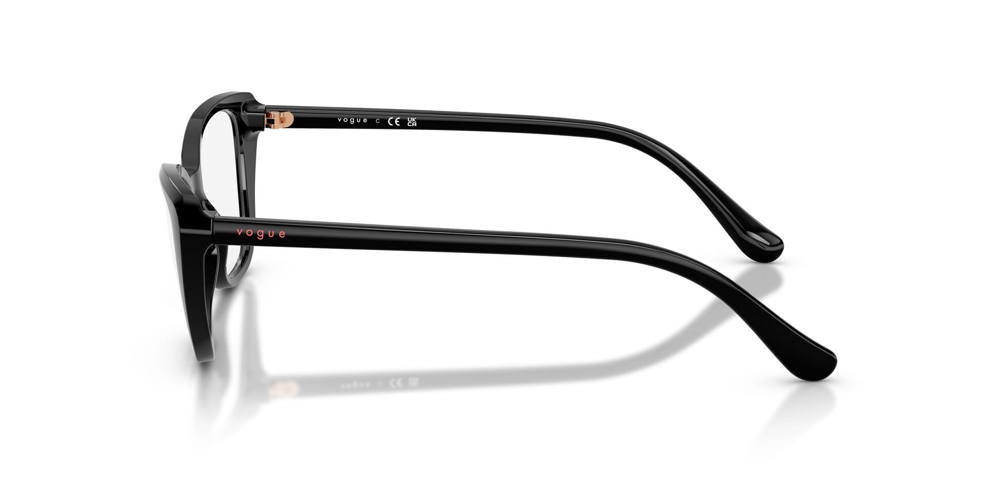 Vogue FR Vogue 0VO5719I Frame Black Female Full Shell Frame — Black frame — view 5