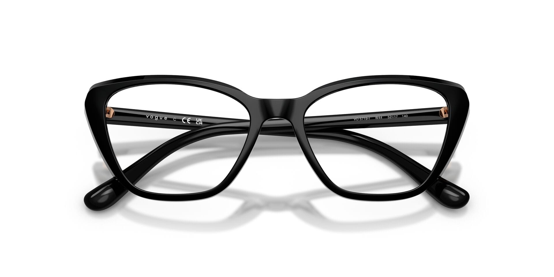 Vogue FR Vogue 0VO5719I Frame Black Female Full Shell Frame — Black frame — view 7